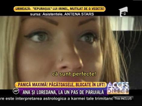 Loredana Chivu şi Ana Mocanu, la un pas de păruială