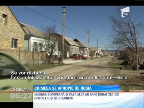 Uniunea Europeană şi Statele Unite dau sancţiuni, Rusia merge înainte