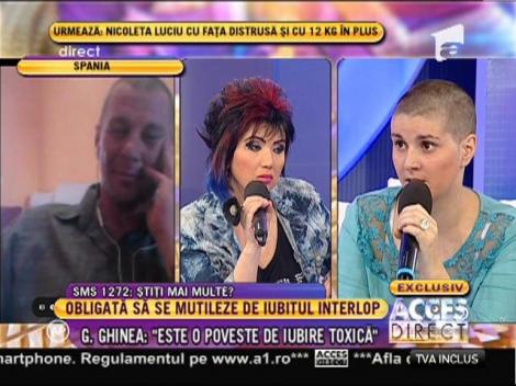 Corina, tânăra obligată să se mutileze: ”Am depus plângere la poliție”