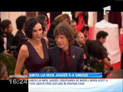 Iubita lui Mick Jagger s-a sinucis