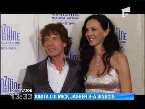 Iubita lui Mick Jagger s-a sinucis