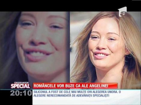 Special! Româncele vor buze ca ale Angelinei Jolie