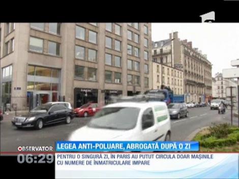 Legea poluării din Paris, abrogată