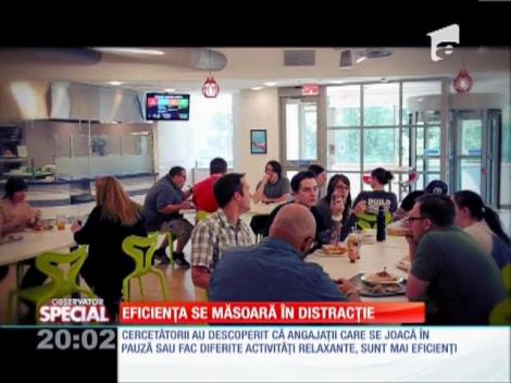 Special! Eficienţa la muncă se măsoară în distracţie