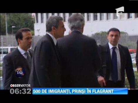 500 de imigranţi, prinşi în flagrant