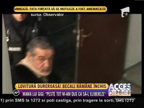 Gigi Becali rămâne după gratii