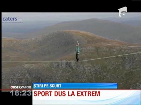 Cascadorii pe sârmă