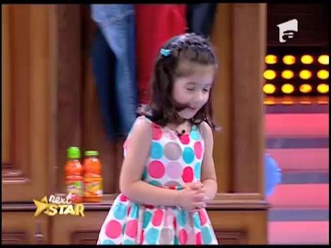 Micuța actriță Sofia i-a făcut pe Jojo și Denis Ștefan să se ia la bătaie