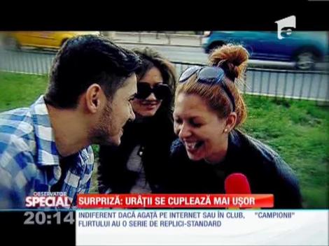 Special! Femeile frumoase preferă bărbaţi urâţi