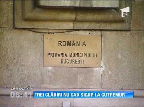 La un cutremur de peste 9 grade pe Richter, trei cladiri din Bucureşti vor rămâne în picioare