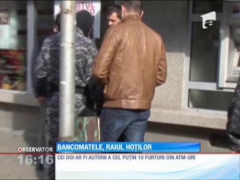 Bancomatele, raiul hoţilor