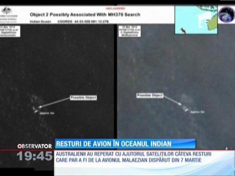Resturi de avion în Oceanul Indian