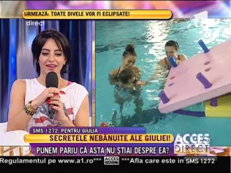 Giulia Anghelescu: "Pianul e noua pasiune a fiicei mele"