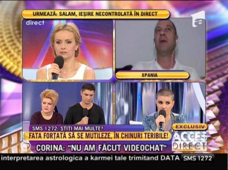 Doctor: "Corina are un traumatism toracic minor"