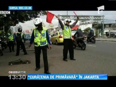 "Curăţenia de primăvară" în Jakarta