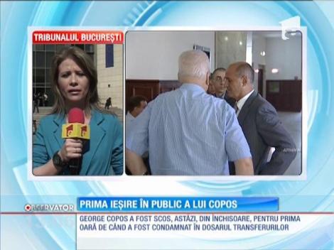 Prima ieşire în public a lui Copos