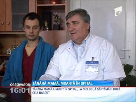 A murit &icirc;n spital, la nici două săptăm&acirc;ni după ce a născut