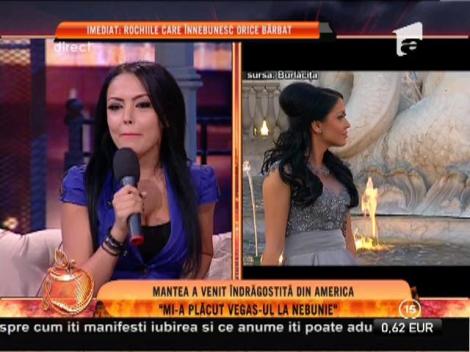 Andreea Mantea a venit îndrăgostită din America!