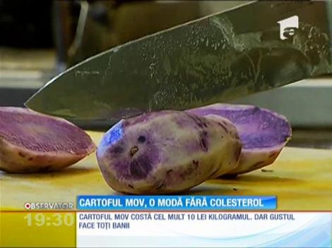 Cartoful mov, o modă fără colesterol