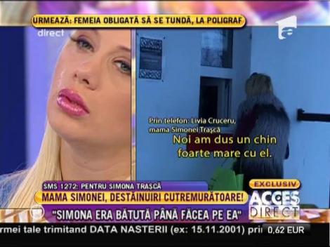 Mama Simonei Traşcă, destăinuiri cutremurătoare