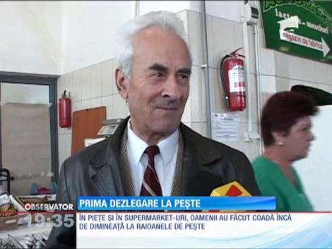 Buna-Vestire începe la coada peştelui!