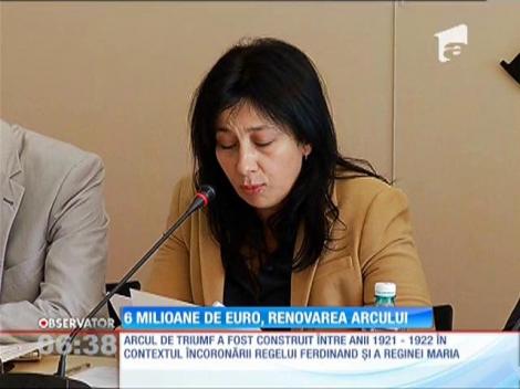 6 milioane de euro, renovarea  Arcului de Triumf