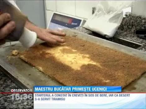 Braşovenii pasionaţi de artă culinară învaţă să gătească de la câştigatorul Top Chef
