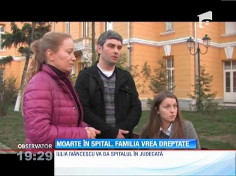 UPDATE/ O femeie spune că mama sa, operată pe creier, e în comă după ce a fost lovită de un stativ, la spital