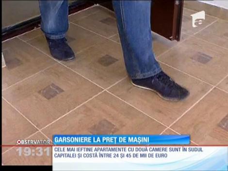 In Capitală, garsonierele se vând la preţul unei maşini