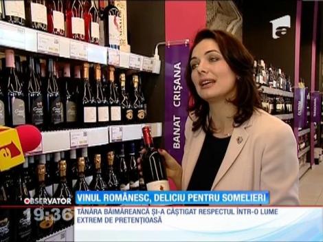 Cel mai bun somelier din România este o femeie