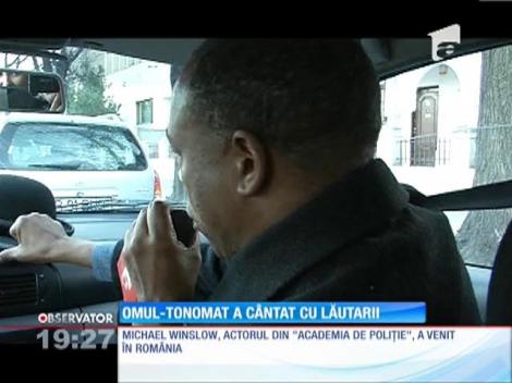Michael Winslow, cel mai cunoscut personaj din Academia de Poliţie, a poposit în România!