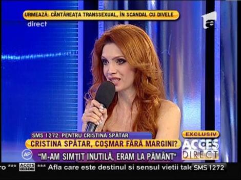 Cristina Spătar a luat un virus de la fiul ei: "Am stat două săptămâni la pat!"