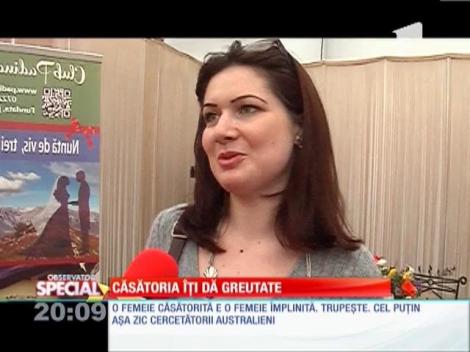 SPECIAL! Căsătoria te îngrașă