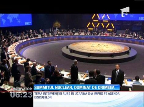 Summitul nuclear de la Haga, dominat de criza din Crimeea