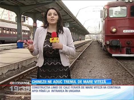 Chinezii ne aduc trenul de mare viteză