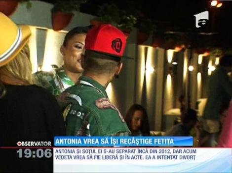 Antonia vrea să își recâștige fetița