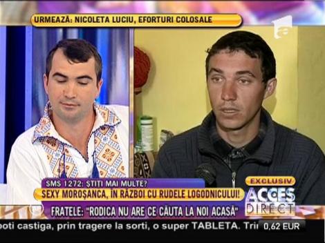 Sexy Moroșanca, în război cu rudele logodnicului: "Rodica nu are ce căuta la noi acasă!"