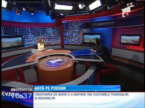 Liza Panait şi-a prezentat noua colecţie, "Touareg"