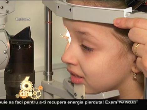 Primul consult oftalmolog la copii