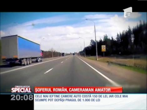 SPECIAL! Şoferul român, cameraman amator