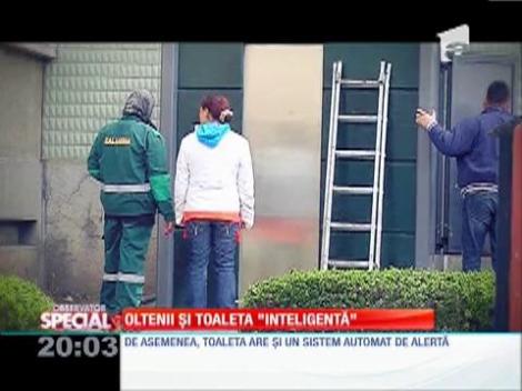SPECIAL! Oltenii au inventat toaleta "inteligentă"