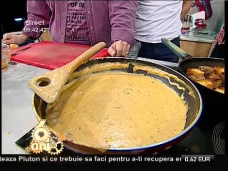 Medalion cu sos dulce de muştar