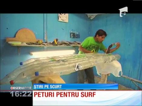 Plăci de surf din sticle de plastic