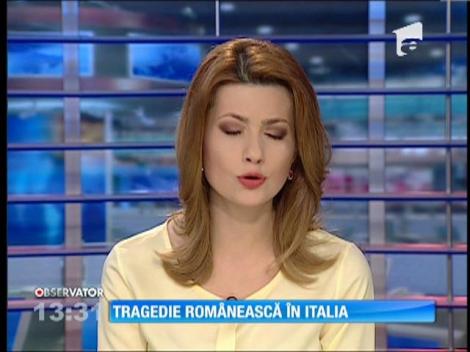 Tragedie românească în Italia