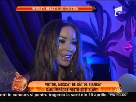 Victor Slav, muşcat de gât de Bianca Drăguşanu