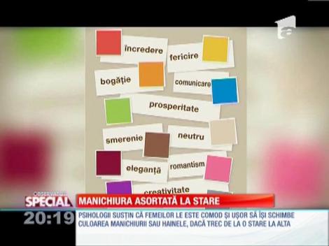 SPECIAL! Manichiură asortată la stare