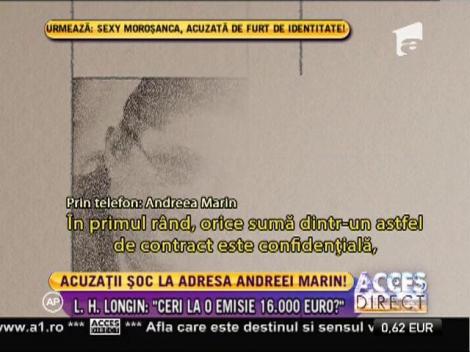 Lucia Hossu Longin, declaraţii incredibile la adresa Andreei Marin