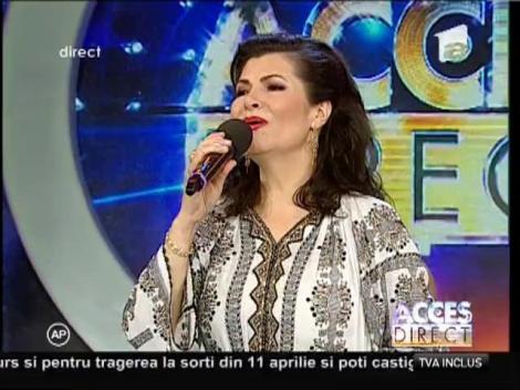 Rodica Mitran a cântat la Acces Direct
