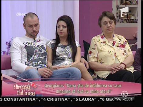 Georgiana: "Oana ştia de întâlnirea cu Laur dinainte să iasă cu mine afară!"