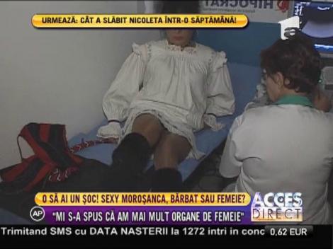 "Sexy" Moroşanca: " Mi s-a spus că am mai mult organe de femeie"